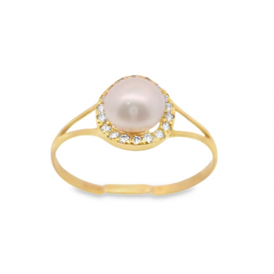ANEL OURO AMARELO 19K