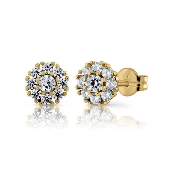BRINCOS OURO AMARELO 19K BRINCOS OURO AMARELO 19K