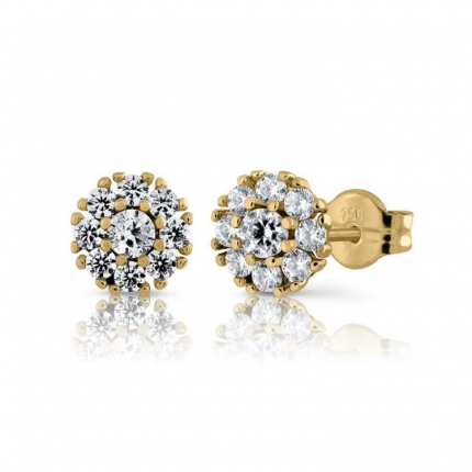 BRINCOS OURO AMARELO 19K BRINCOS OURO AMARELO 19K