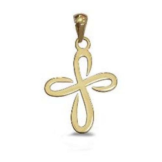 CRUZ OURO AMARELO 19K
