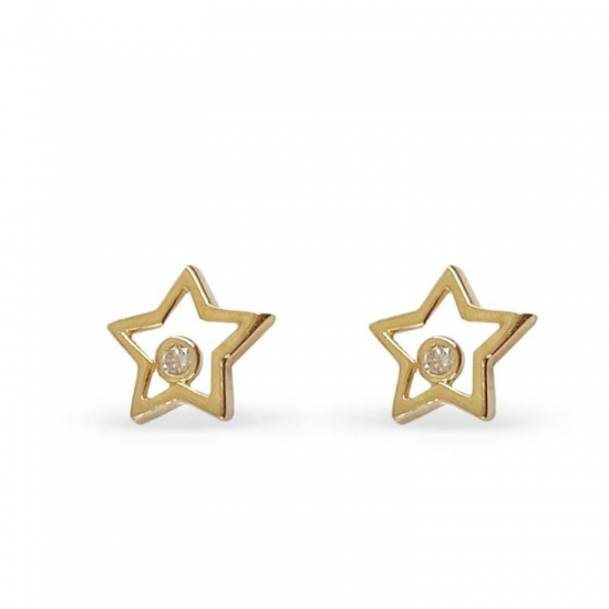 BRINCOS OURO AMARELO 9K CRIANÇA BRINCOS OURO AMARELO 9K CRIANÇA