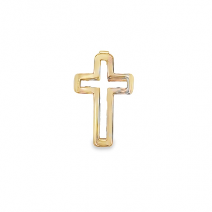 CRUZ OURO AMARELO 9K