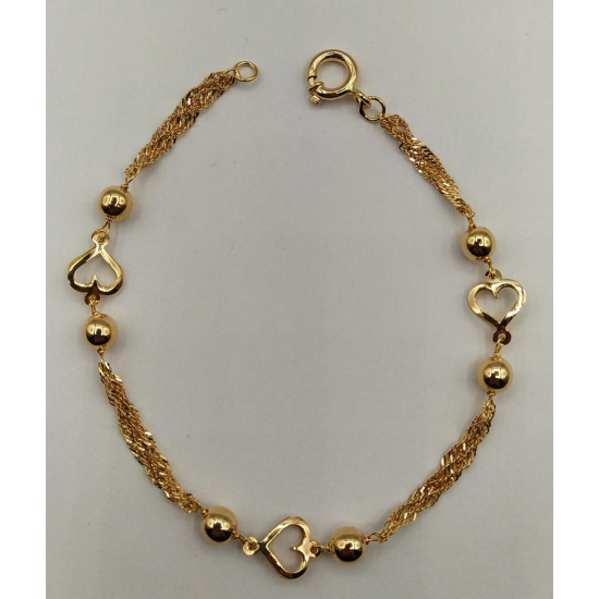 PULSEIRA OURO AMARELO 19K