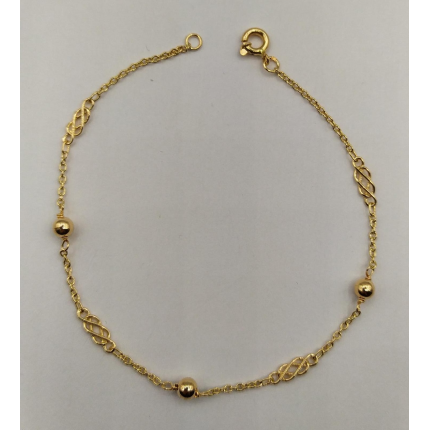 PULSEIRA OURO AMARELO 19K