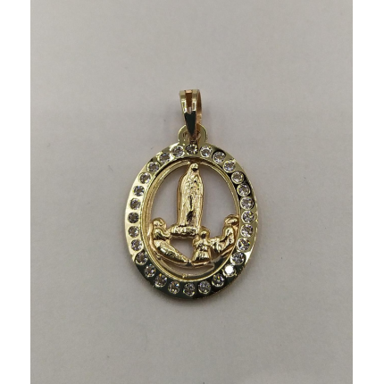 MEDALHA OURO AMARELO 9K