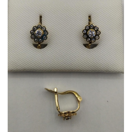 BRINCOS OURO AMARELO 9K