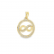 MEDALHA OURO AMARELO 9K