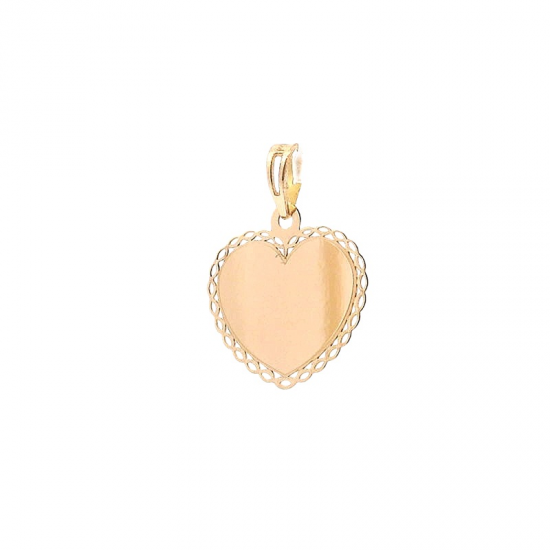 MEDALHA OURO AMARELO 19K