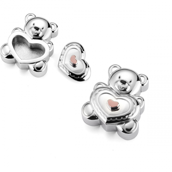 CAIXA PRATA BILAMINADA