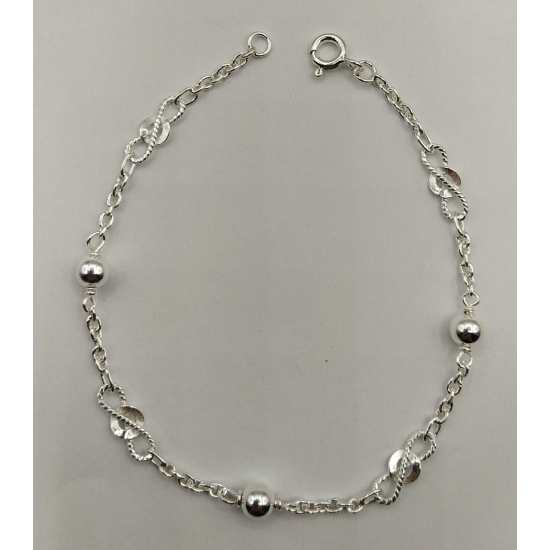 PULSEIRA PRATA RODEADA