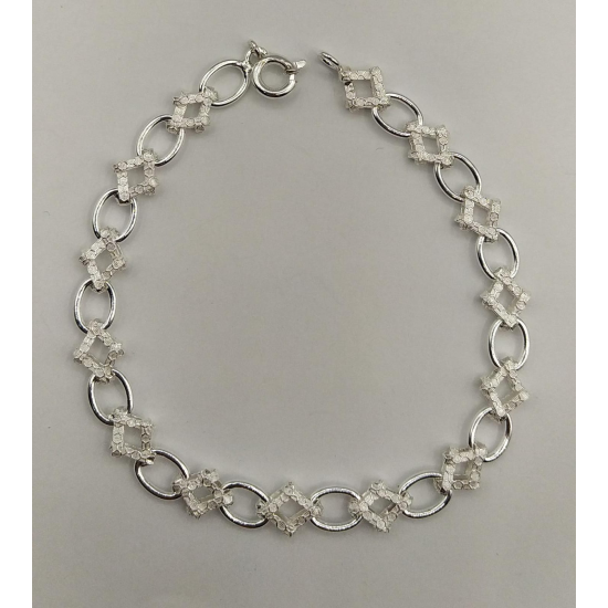 PULSEIRA PRATA RODEADA SENHORA