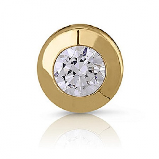 MEDALHA OURO AMARELO 19K