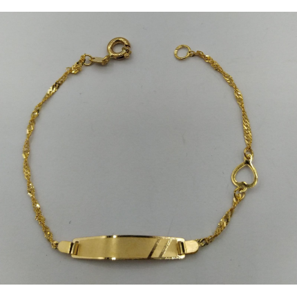 PULSEIRA OURO AMARELO 9K