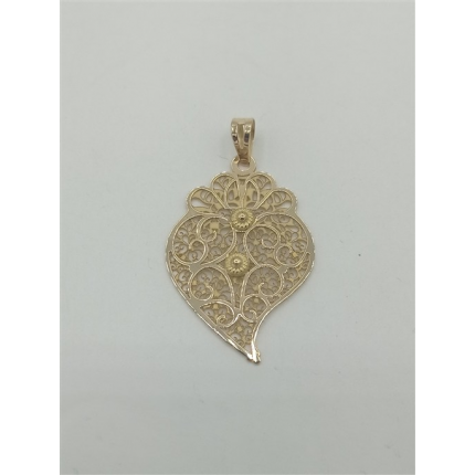 MEDALHA OURO AMARELO 19K