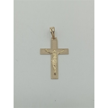CRUCIFIXO OURO AMARELO 19K