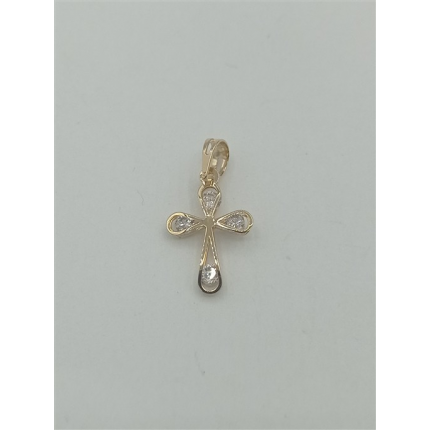 CRUZ OURO AMARELO 19K