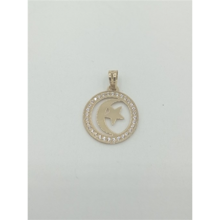 Medalha Ouro Amarelo 19k