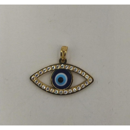 MEDALHA OURO AMARELO 19K