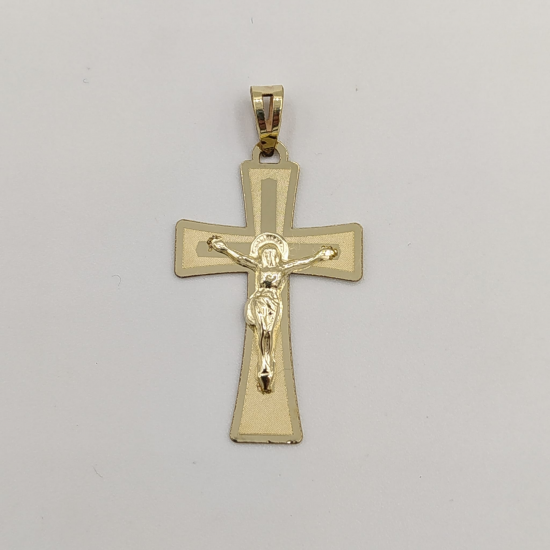 CRUCIFIXO OURO AMARELO 9K