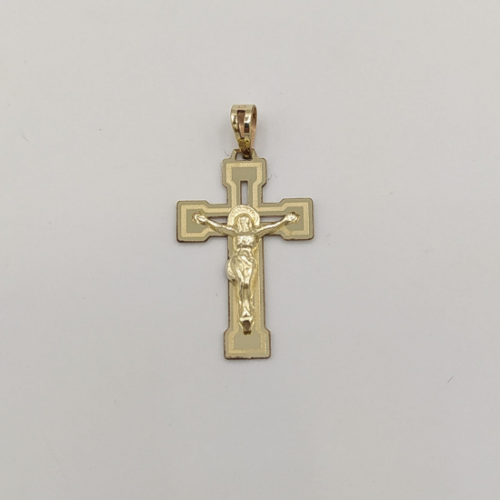 CRUCIFIXO OURO AMARELO 9K