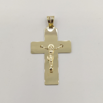 Crucifixo Ouro Amarelo 9k Crucifixo Ouro Amarelo 9k