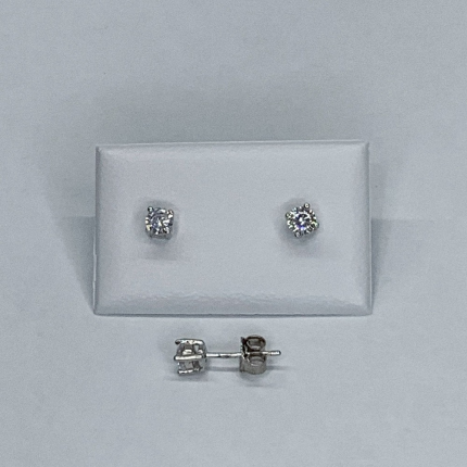 BRINCOS PRATA RODEADA