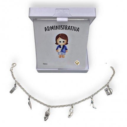 PULSEIRA PRATA RODEADA ''ADMINISTRATIVA''