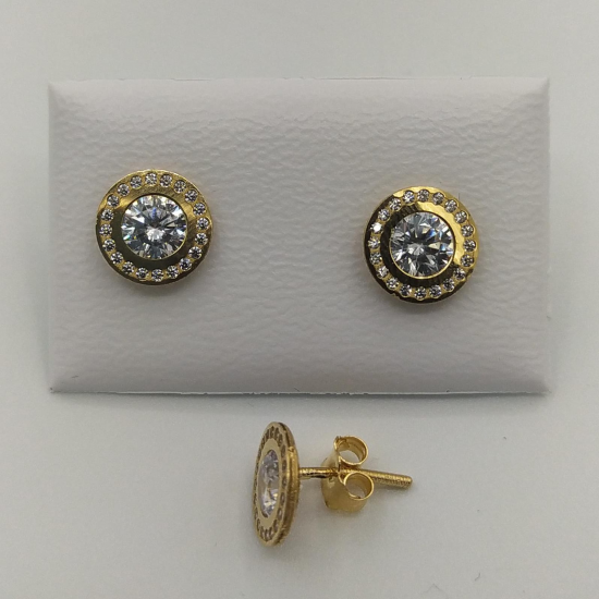 Brincos Ouro Amarelo 19k Brincos Ouro Amarelo 19k