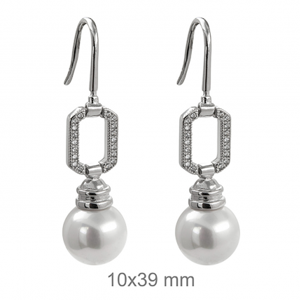 BRINCOS PRATA RODEADA BRINCOS PRATA RODEADA