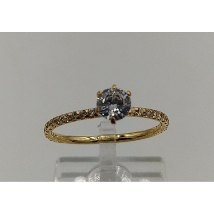 Anel Ouro Amarelo 19k Anel Ouro Amarelo 19k