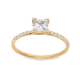 ANEL OURO AMARELO 19K