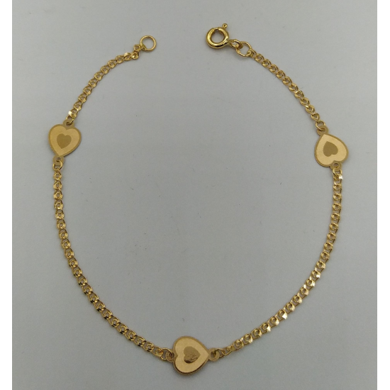 PULSEIRA OURO AMARELO 19K