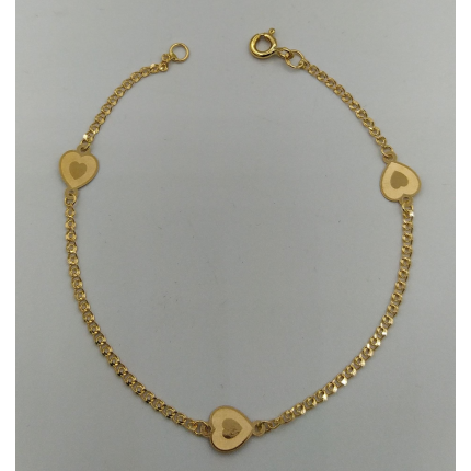 PULSEIRA OURO AMARELO 19K