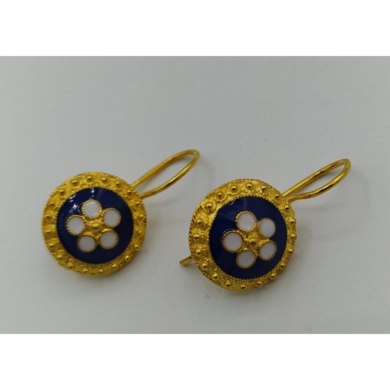 BRINCOS PRATA E PRATA DOURADA