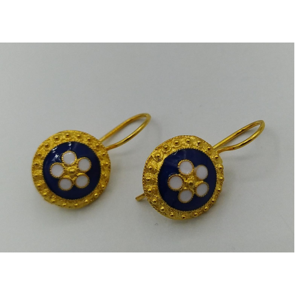 BRINCOS PRATA E PRATA DOURADA