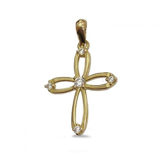 CRUZ OURO AMARELO 19K