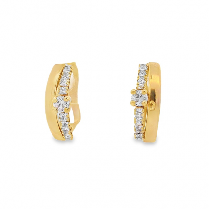 BRINCOS OURO AMARELO 9K