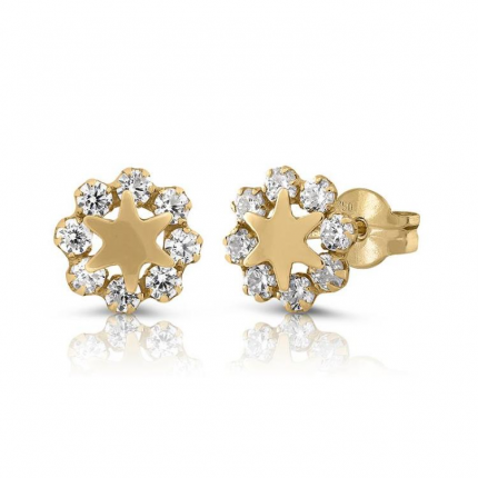 Brincos Ouro Amarelo 9k Brincos Ouro Amarelo 9k