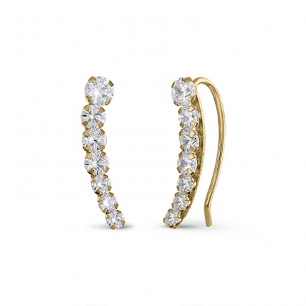 Brincos Ouro Amarelo 9k Brincos Ouro Amarelo 9k