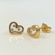 BRINCOS OURO AMARELO 9K BRINCOS OURO AMARELO 9K