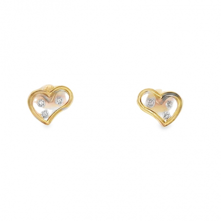BRINCOS OURO AMARELO 9K