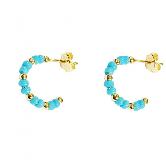 BRINCOS OURO AMARELO 9K