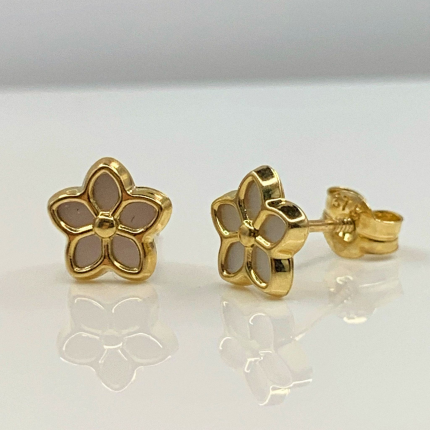 BRINCOS OURO AMARELO 9K