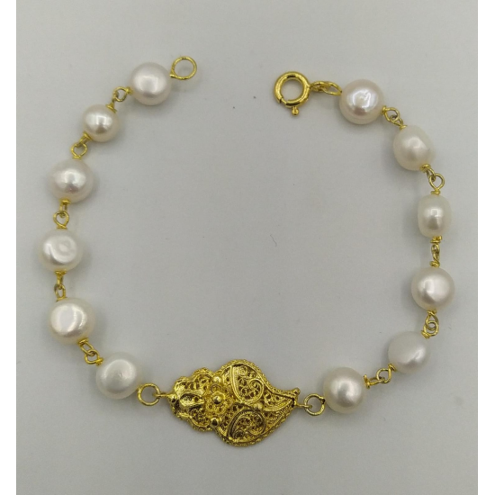 PULSEIRA PRATA DOURADA PULSEIRA PRATA DOURADA
