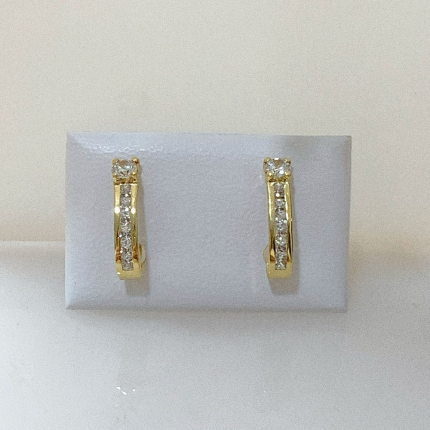 Brincos Ouro Amarelo 9k Brincos Ouro Amarelo 9k