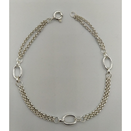 PULSEIRA PRATA RODEADA