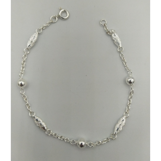 PULSEIRA PRATA RODEADA