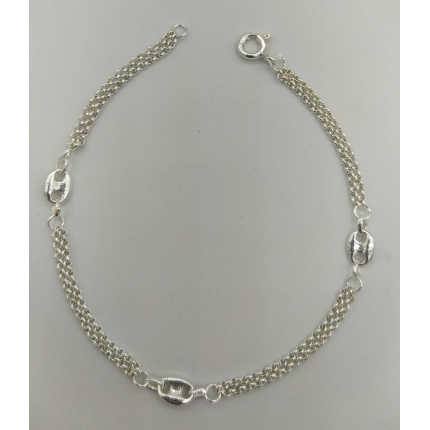 PULSEIRA PRATA RODEADA SENHORA