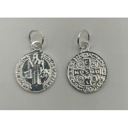 MEDALHA PRATA RELIGIOSA