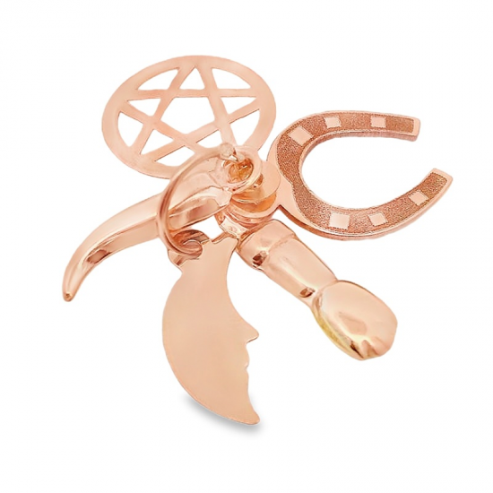 MEDALHA OURO AMARELO 9K